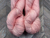 Silken Linen Fingering - Soft Salmon