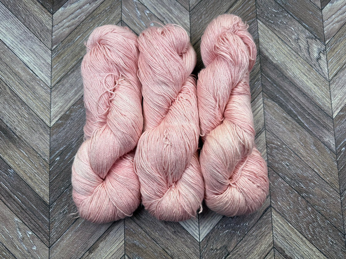 Silken Linen Fingering - Seashell