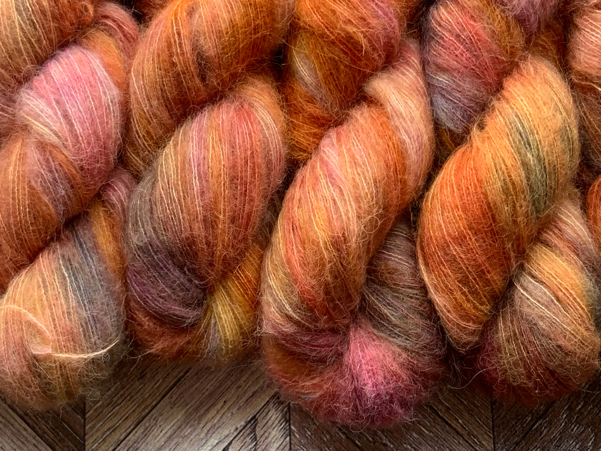 Suri Silk Fluff - Orange Maple