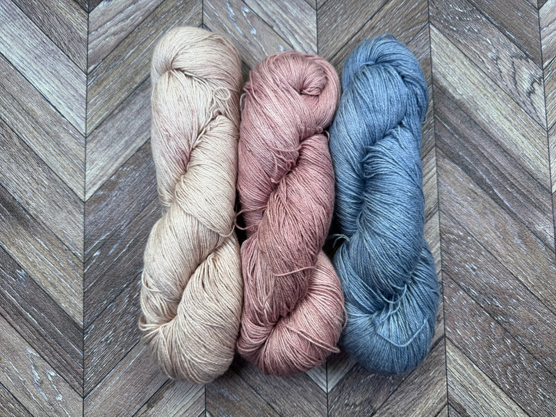 Silken Linen Fingering - Kit 3
