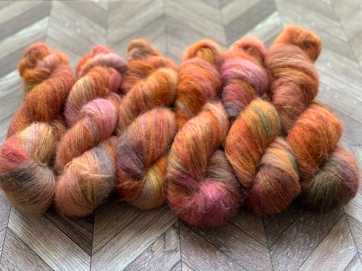 Suri Silk Fluff - Orange Maple