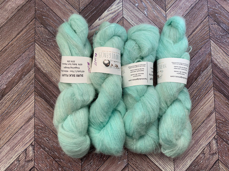 Suri Silk Fluff - Mint