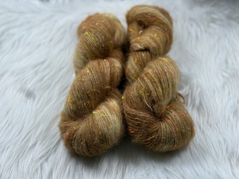 Confetti Fluff - Camel