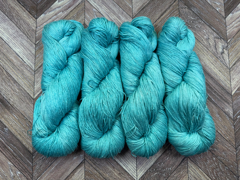 Silken Linen Fingering - High Dive