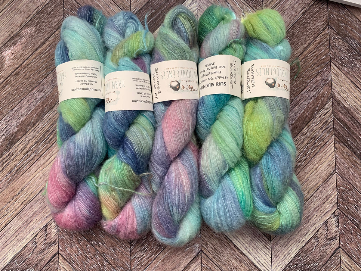 Suri Silk Fluff - Summer Bouquet