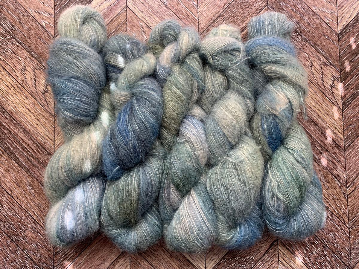 Suri Silk Fluff - River Run