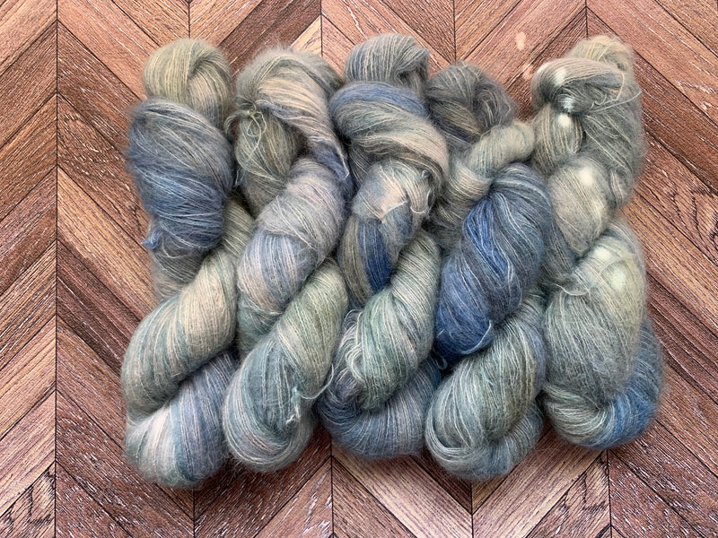 Suri Silk Fluff - Blue Opal