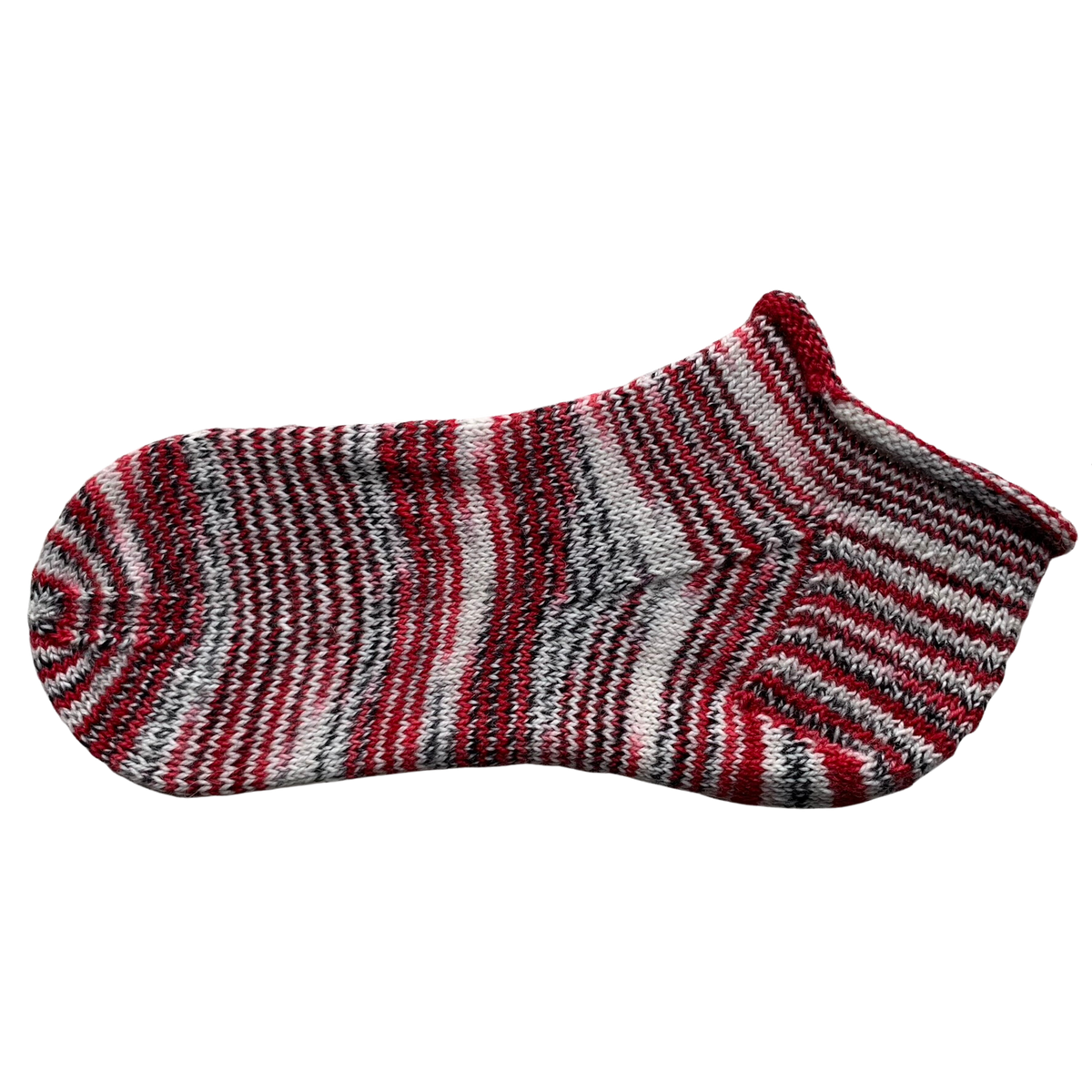Santa Red Sock Marl Holiday 2023