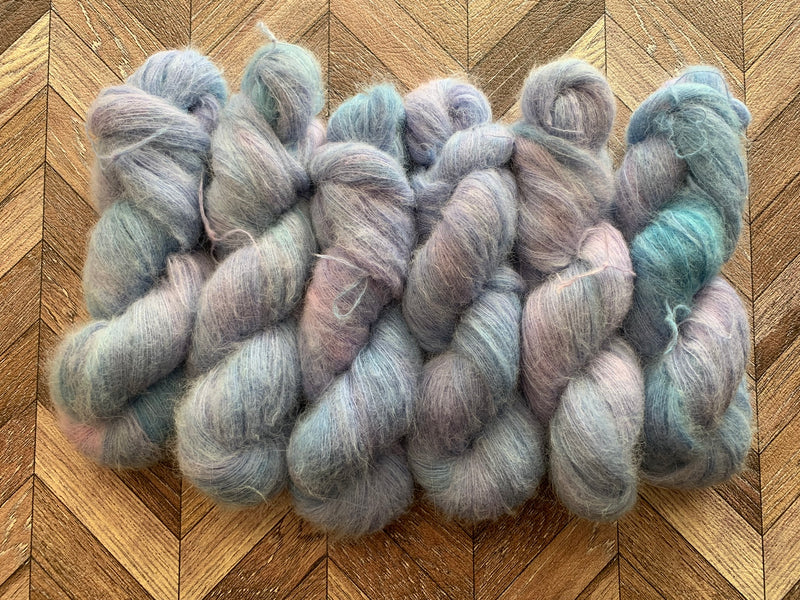 Suri Silk Fluff - Snow Bunny