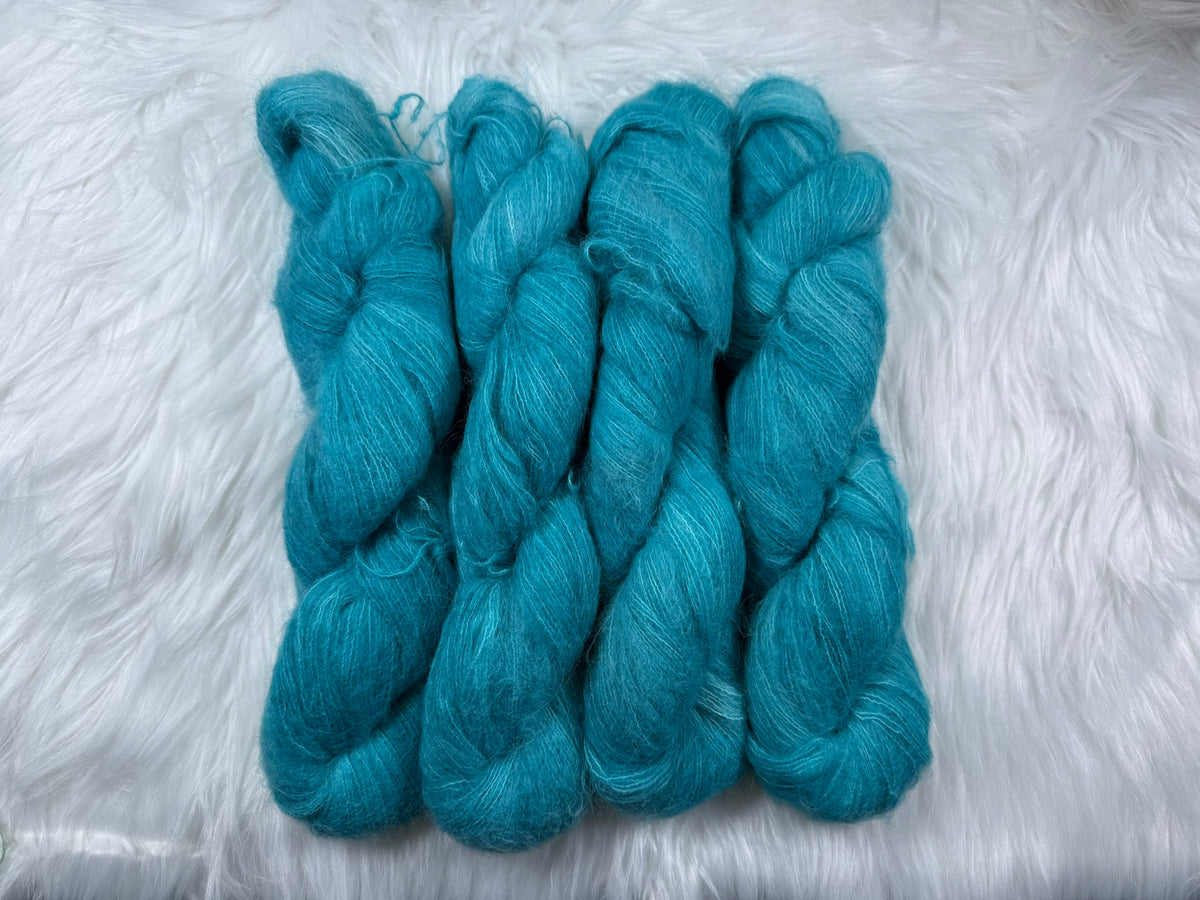 Suri Silk Fluff - Seafoam Whirl