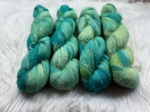 Suri Silk Fluff - Leaf Frog