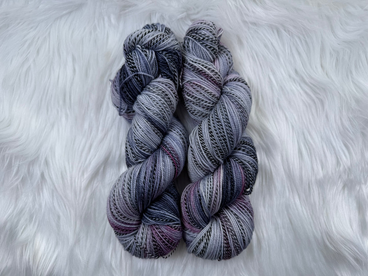 Sock Marl - Winterberry