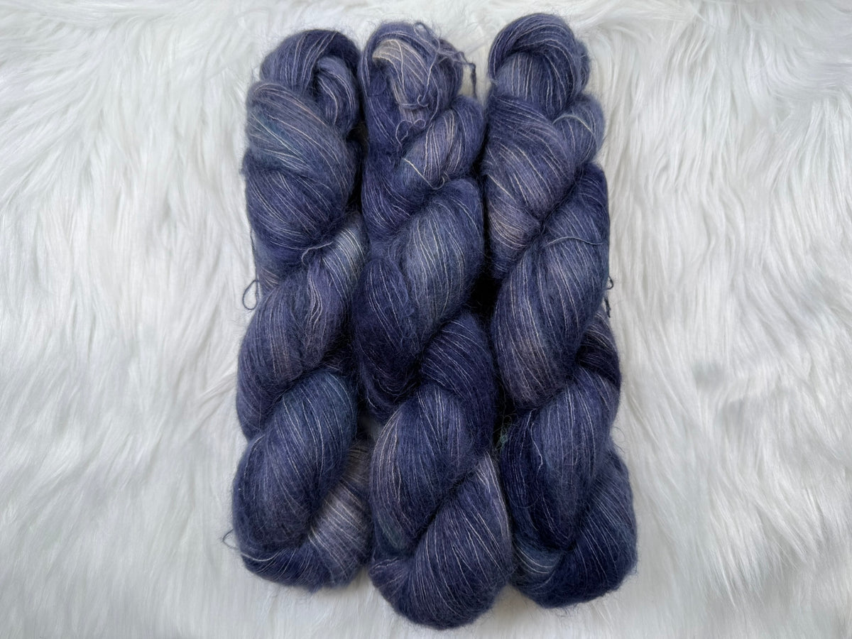 Suri Silk Fluff - Overcast Bay