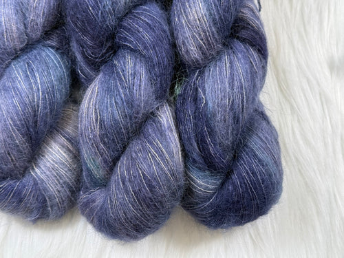 Suri Silk Fluff - Overcast Bay