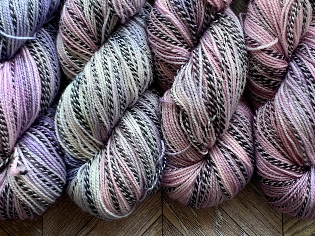 Sock Marl - Violet Echo