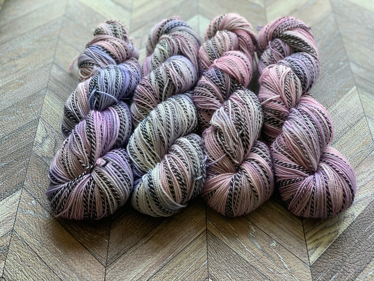 Sock Marl - Violet Echo