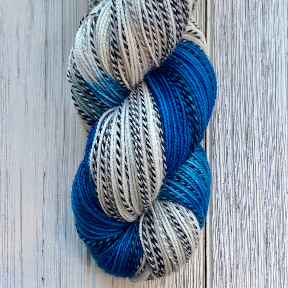 Frosty Blue Sock Marl Holiday 2023